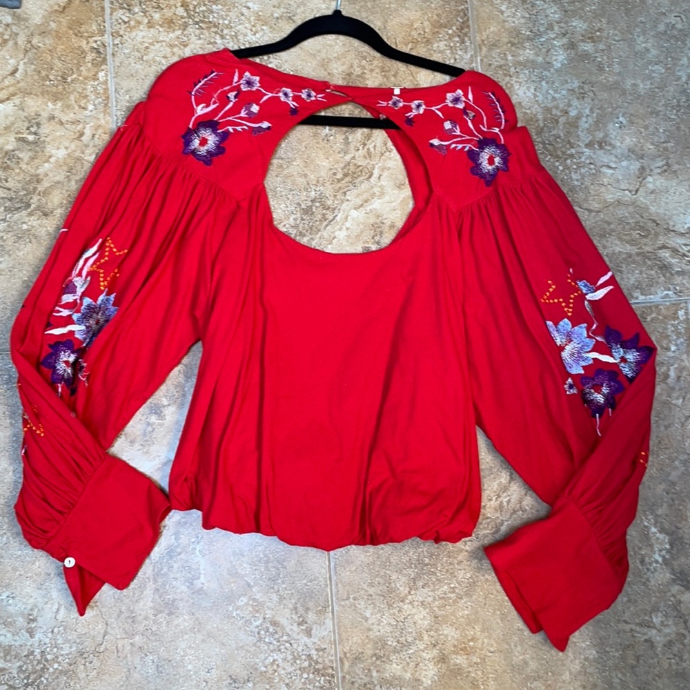 Free People Blouse Medium